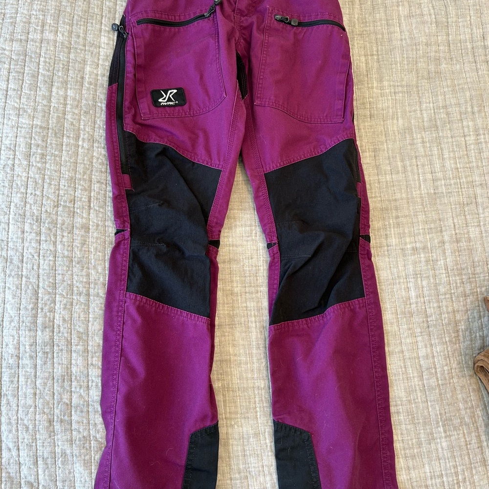 Women's Purple and Black RVRC Pants